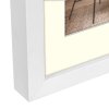 ZEP Wooden Frame Malmo white 13x18 cm with Passepartout 9x13 cm