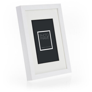 ZEP Wooden Frame Malmo white 30x40 cm with Passepartout 20x30 cm