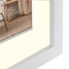 ZEP Wooden Frame Malmo white 30x40 cm with Passepartout 20x30 cm