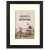 ZEP Wooden Frame Malmo black 15x20 cm with Passepartout 10x15 cm