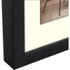 ZEP Wooden Frame Malmo black 15x20 cm with Passepartout 10x15 cm