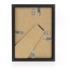 ZEP Wooden Frame Malmo black 15x20 cm with Passepartout 10x15 cm