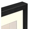 ZEP Wooden Frame Malmo black 40x60 cm with Passepartout 30x45 cm