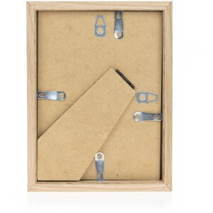 ZEP Wooden Frame Malmo natural 13x18 cm with Passepartout 9x13 cm