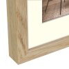 ZEP Wooden Frame Malmo natural 13x18 cm with Passepartout 9x13 cm