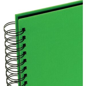 ZEP Spiral Album Misty green 21x16 cm 50 black pages