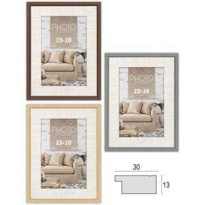 ZEP Polysterol Picture Frame Ischia 10x15 cm to 20x30 cm