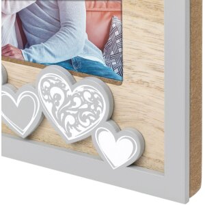 ZEP Wooden Photo Frame Lola 10x15 cm Portrait and Landscape and Double Frame