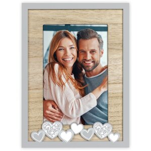 ZEP Wooden Photo Frame Lola 10x15 cm Portrait and Landscape and Double Frame