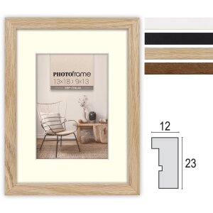 ZEP Wooden Frame Malmo 13x18 cm to 50x70 cm with...