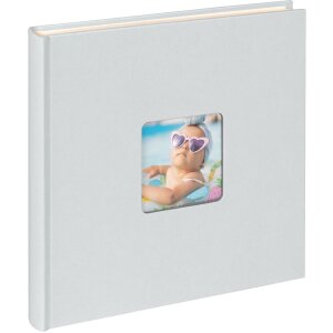 Walther Photo Album Fun 26x25 cm light blue 40 white pages