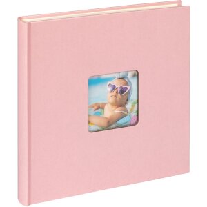 Walther Photo Album Fun 26x25 cm pink 40 white pages