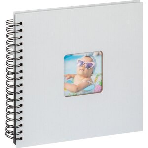 Walther Spiral Album Fun light blue 26x25 cm 40 black pages