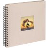 Walther Spiral Album Fun chamois 30x30 cm 50 black pages