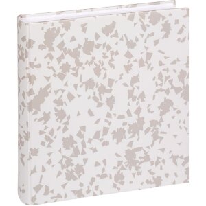 Walther Photo Album Terrazzo Stone White 30x30 cm 60...