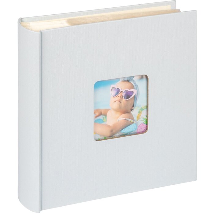 Walther Memo Slip-in Album Fun 200 photos 10x15 cm light blue