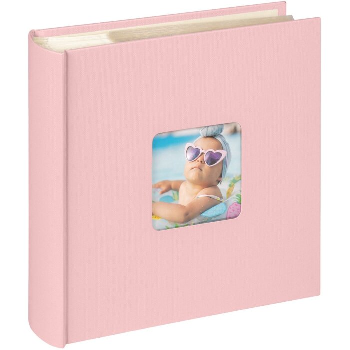 Walther Memo Slip-in Album Fun 200 photos 10x15 cm pink