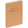 Walther Notebook Tribal Heart brown 21x15 cm 80 sheets dotted