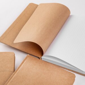 Walther Notebook Love brown 15x21 cm 80 sheets dotted