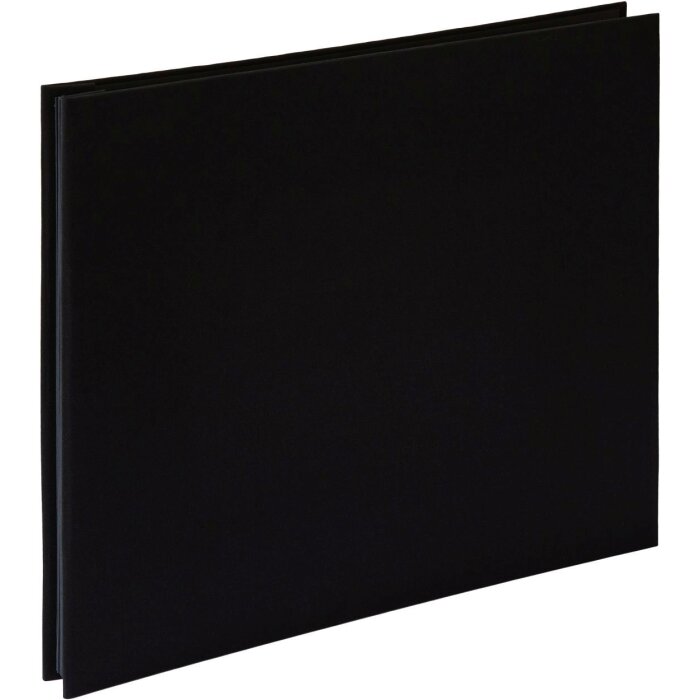 HNFD Linen screw-top album black 38x31 cm 40 pages photo cardboard