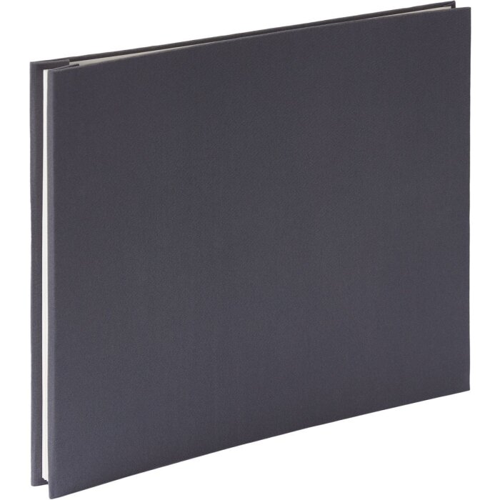 HNFD Linen screw-top album grey 38x31 cm 40 white pages