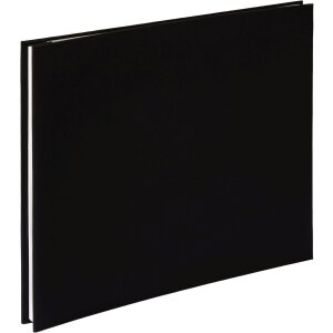 HNFD Linen screw-top album black 38x31 cm 40 white pages