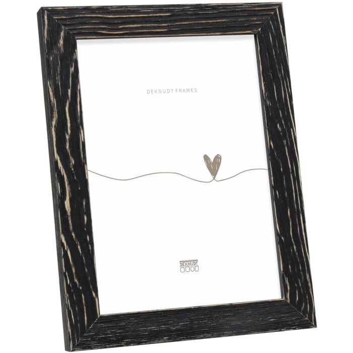 Deknudt Wooden Frame S68VF black 10x15 cm