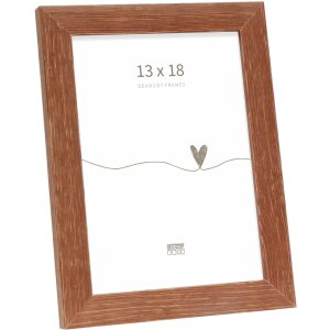 Deknudt Wooden Frame S68VF brown 13x18 cm