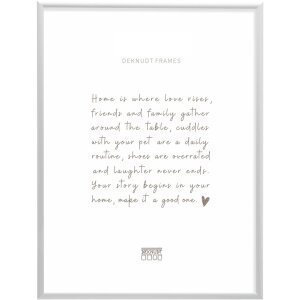 Deknudt Aluminium Picture Frame S027 silver 10x15 cm