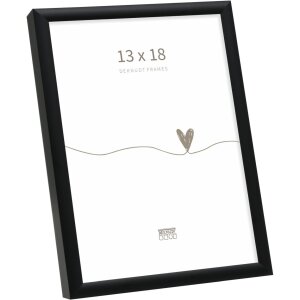 Deknudt Aluminium Picture Frame S027 black 13x18 cm