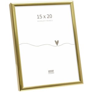 Deknudt Aluminium Picture Frame S027 gold 15x20 cm