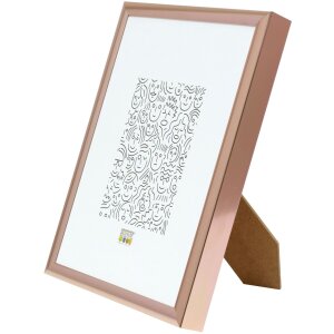 Deknudt Aluminium Picture Frame S027 rose gold 15x20 cm