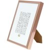 Deknudt Aluminium Picture Frame S027 rose gold 15x20 cm