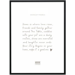 Deknudt Aluminium Picture Frame S027 black 15x20 cm