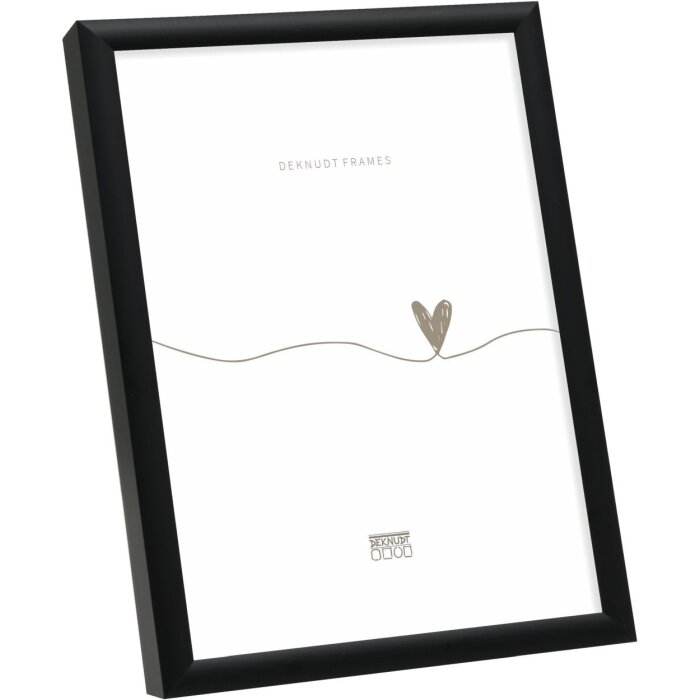 Deknudt Aluminium Picture Frame S027 black 20x30 cm