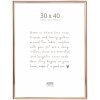 Deknudt Aluminium Picture Frame S027 rose gold 30x40 cm