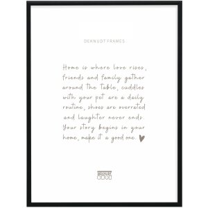 Deknudt Aluminium Picture Frame S027 black 30x45 cm