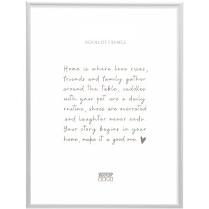 Deknudt Aluminium Picture Frame S027 silver 40x50 cm