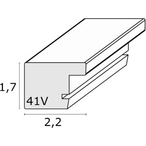 Deknudt Double Frame S41V Plastic Frame 10x15 cm to 15x20 cm