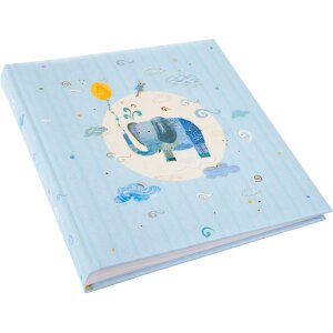 Goldbuch Baby Album Blue Elephant 30x31 cm 60 white pages