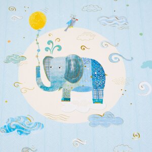 Goldbuch Baby Album Blue Elephant 30x31 cm 60 white pages