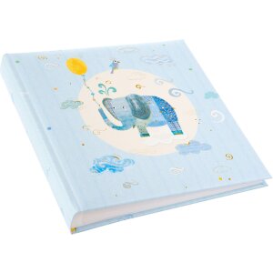 Goldbuch Photo Album Blue Elephant 25x25 cm 60 white pages