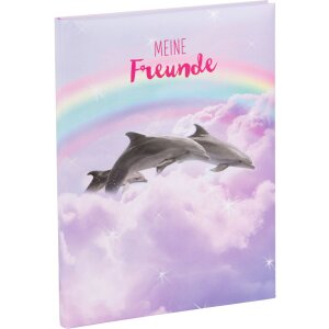 Goldbook Friends Book Dolphins 15x21 cm 88 illustrated pages