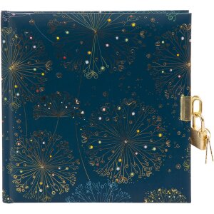 Goldbook Diary Dandelion 16,5x16,5 cm 96 white pages