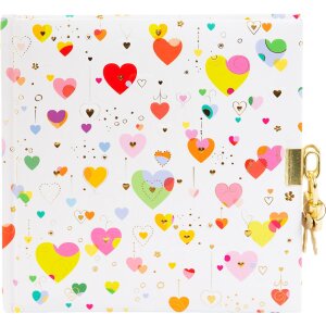 Goldbuch Diary Heart to Heart light 16,5x16,5 cm 96 white...