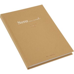 Goldbook Notebook Note to Me Beige 15x22 cm 200 pages dotted