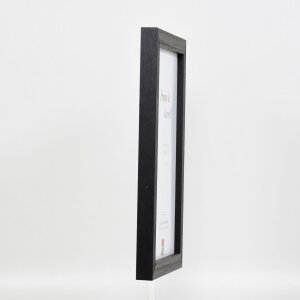 Effect wooden picture frame profile 52 black 25x50 cm normal glass