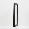 Effect Wooden Picture Frame Profile 52 black 50x100 cm Museum Glass