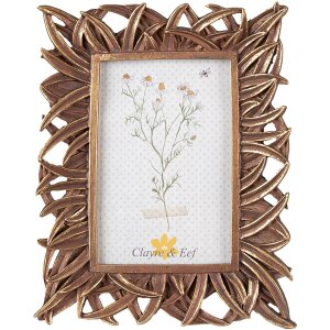 Clayre & Eef 2F1024 Photo Frame 18x2x21 cm - 10x15 cm...