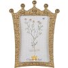 Clayre & Eef 2F1028 Photo Frame 15x2x20 cm - 10x15 cm Gold Coloured Crown